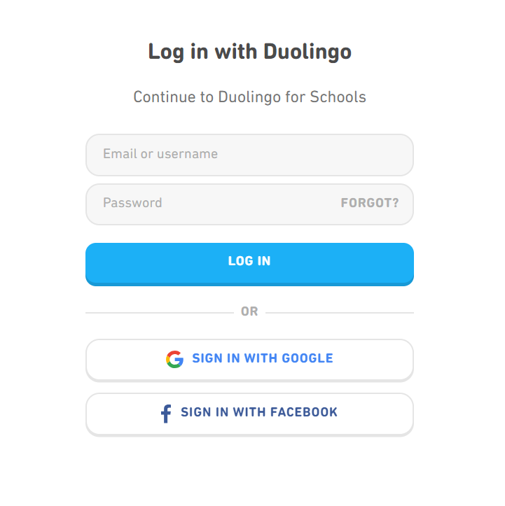 Duolingo Classroom Login