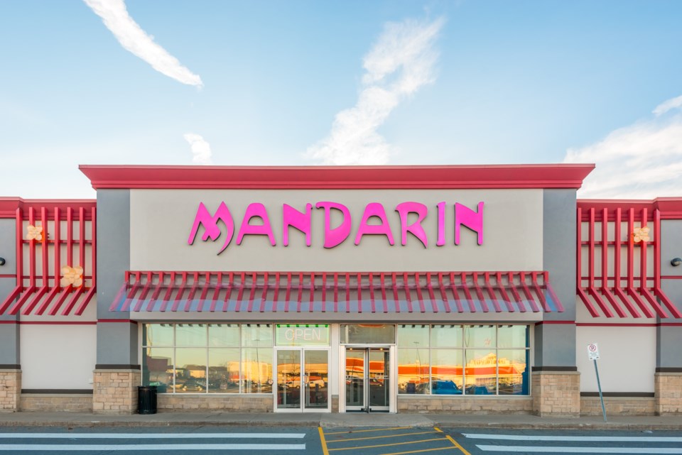 Mandarin Restaurant Canada Coupon