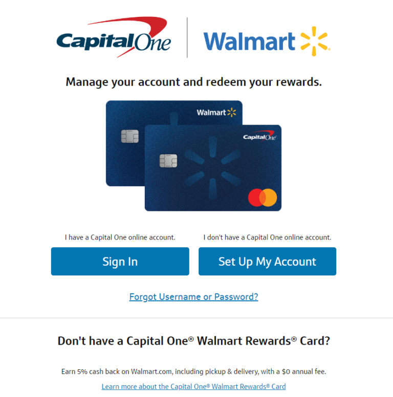 Wmcc Walmart Credit Card Login